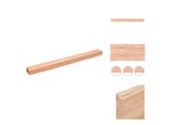 Vidaxl Mensola Da Parete Marrone Chiaro 100X10X6 Cm In Legno Massiccio Trattato Con Rovere - Mensole Da Parete