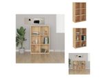 Vidaxl Libreria/Seduta Sonoma Rovere 66X30X97,8 Cm Materiale A Base Di Legno - Librerie E Scaffalature