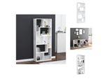 Vidaxl Libreria Bianca 67X24X161 Cm Materiale A Base Di Legno - Librerie E Scaffalature