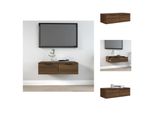 Vidaxl Armadio A Muro Marrone Look Rovere 68X30X20 Cm Materiale Legno - Mensole A Muro