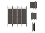 Vidaxl Divisorio 4 Pezzi Antracite 160 X 180 Cm - Divisori Per Ambienti