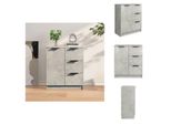 Vidaxl Credenza Grigio Cemento 60X30X70 Cm In Legno - Credenze