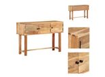 Vidaxl Sideboard 115X35X75 Cm Massivholz Akazie - Sideboards