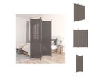 Vidaxl Paravento 3 Pezzi Antracite 150X200 Cm Tessuto - Divisorio Per Ambienti
