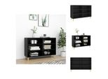 Vidaxl Credenza Nera 103,5X35X70 Cm In Legno - Credenze