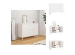 Vidaxl Credenza Bianca 103,5X35X70 Cm Materiale A Base Di Legno - Credenze