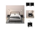 Vidaxl Comodini 2 Pezzi Nero 40X35X50 Cm - Comodini