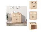 Vidaxl Credenza 65,5X40X75 Cm Pino Massiccio - Credenze