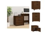 Vidaxl Cartella Mobile Con Rotelle Look Rovere Marrone 45X38X54 Cm - Cartelle Di Archiviazione