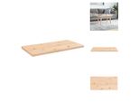 Vidaxl Piano Da Tavolo 80X40X2,5 Cm In Legno Massiccio Di Pino Rettangolare - Piani Da Tavolo