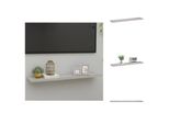 Vidaxl Scaffale Galleggiante Grigio Cemento 120X23,5X3,8 Cm Mdf - Mensole A Muro