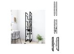 Vidaxl Libreria 5 Scomparti Bianca 40X30X175 Cm In Legno - Librerie E Scaffalature