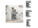 Vidaxl Comodino Grigio Sonoma 40X35X65 Cm Materiale A Base Di Legno - Comodini