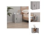 Vidaxl Comodino A Muro Grigio Sonoma 50X30X47 Cm - Comodini