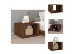 Vidaxl Comodino Look Rovere Marrone 57X55X36 Cm Materiale A Base Di Legno - Comodini