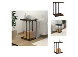 Vidaxl Tavolino In Rovere Affumicato 40X30X60 Cm Materiale A Base Di Legno - Tavolini