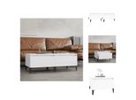 Vidaxl Tavolini 2 Pz. Bianco Lucido 50X46X35 Cm Materiale A Base Di Legno - Tavolini