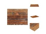 Vidaxl Piano Da Tavolo Rettangolare 70X90 Cm 15-16 Mm In Legno Massello Di Recupero - Piani Da Tavolo