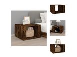 Vidaxl Comodino Rovere Fumé 57X55X36 Cm Materiale Legno - Comodini