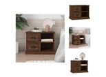 Vidaxl Comodino Look Rovere Marrone 60X35,5X45 Cm - Comodini