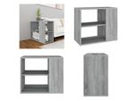 Vidaxl Tavolino Grigio Sonoma 60X30X50 Cm Materiale A Base Di Legno - Mobile Laterale - Mobile Laterale - Tavolino - Credenza