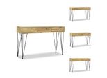 Vidaxl Tavolino 120 X 35 X 76 Cm In Teak Massiccio - Tavolini