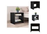 Vidaxl Comodino Nero 40X30X40 Cm Materiale Legno - Comodini