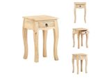 Vidaxl Comodino 28X28X46 Cm In Legno Massiccio Di Mango - Comodini