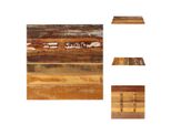 Vidaxl Piano Da Tavolo Quadrato 70X70 Cm 15-16 Mm In Legno Massello Di Recupero - Piani Da Tavolo