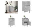 Vidaxl Credenza Betongrau 40X35X70 Cm Holzwerkstoff - Credenza - Credenze - Comò - Anrichte