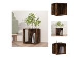 Vidaxl Tavolino In Rovere Affumicato 33X33X34,5 Cm Materiale A Base Di Legno - Tavolini