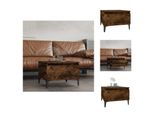 Vidaxl Tavolino In Rovere Affumicato 50X46X35 Cm Materiale A Base Di Legno - Tavolini