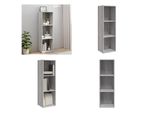 Vidaxl Libreria/Tv Grigio Sonoma 36X30X114 Cm Materiale A Base Di Legno - Libreria - Librerie - Libreria - Scaffale