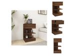 Vidaxl Comodino Rovere Marrone 40X35X65 Cm Materiale Legno - Comodini