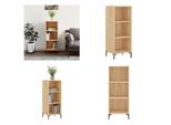 Vidaxl Credenza In Rovere Sonoma 34,5X32,5X90 Cm - Credenza - Credenze - Armadio - Armadio Portaoggetti