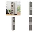 Vidaxl Libreria Grigio Cemento 36X30X171 Cm Materiale A Base Di Legno - Libreria - Librerie - Libreria - Librerie