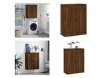 Vidaxl Armadio A Muro Aspetto Rovere Marrone 69,5X34X90 Cm Materiale Legno - Armadio A Muro - Armadio A Muro - Armadio - Armadio Portaoggetti