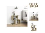 Vidaxl Comodini 2 Pezzi Rovere Sonoma 50X30X51,5 Cm Materiale A Base Di Legno - Comodini