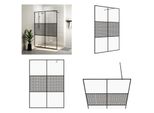 Vidaxl Schermo Doccia Per Cabina Doccia Con Vetro Trasparente Esg 140X195 Cm - Schermo Doccia - Schermi Doccia - Cabina Doccia - Docce Walk-In