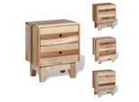 Vidaxl Comodino In Legno Massiccio Antico - Comodini