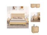 Vidaxl Comodini 2 Pezzi Rovere Sonoma 44X35X45 Cm Materiale A Base Di Legno - Comodini