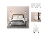 Vidaxl Comodini 2 Pz. Bianco 40X35X50 Cm - Comodini
