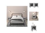 Vidaxl Comodini 2 Pz. Grigio Sonoma 40X35X50 Cm - Comodini