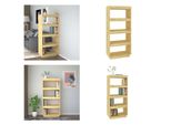 Vidaxl Scaffale/Divisorio 60X35X135 Cm In Pino Massiccio - Scaffale - Librerie - Scaffale In Legno - Divisorio Per Ambienti