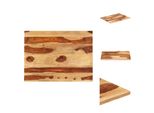 Vidaxl Piano Da Tavolo In Legno Massiccio Di Palissandro 25-27 Mm 60×90 Cm - Piani Da Tavolo