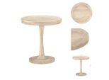 Vidaxl Tavolino Ø50X55 Cm In Legno Massiccio Di Mango - Tavolini