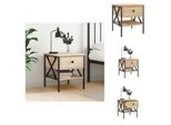 Vidaxl Comodino Rovere Sonoma 40X42X45 Cm Materiale Legno - Comodini