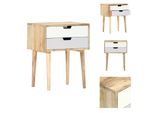 Vidaxl Comodino 47 X 35 X 59 Cm In Legno Massiccio Di Mango - Comodini