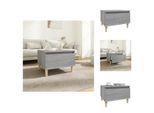 Vidaxl Tavolino Grigio Sonoma 50X46X35 Cm In Legno - Tavolini
