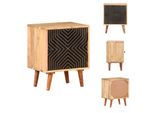 Vidaxl Comodino 40X30X50 Cm In Legno Massiccio Di Acacia - Comodini